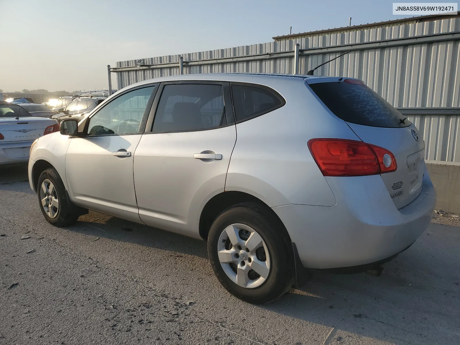 2009 Nissan Rogue S VIN: JN8AS58V69W192471 Lot: 63685484