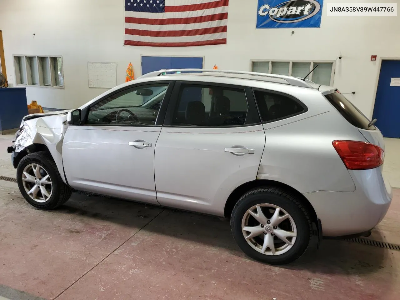 2009 Nissan Rogue S VIN: JN8AS58V89W447766 Lot: 68126904