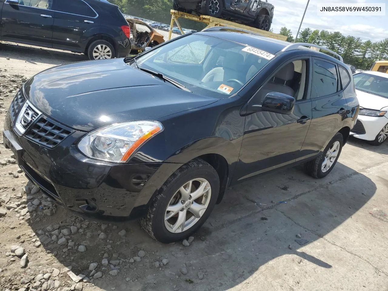 JN8AS58V69W450391 2009 Nissan Rogue S