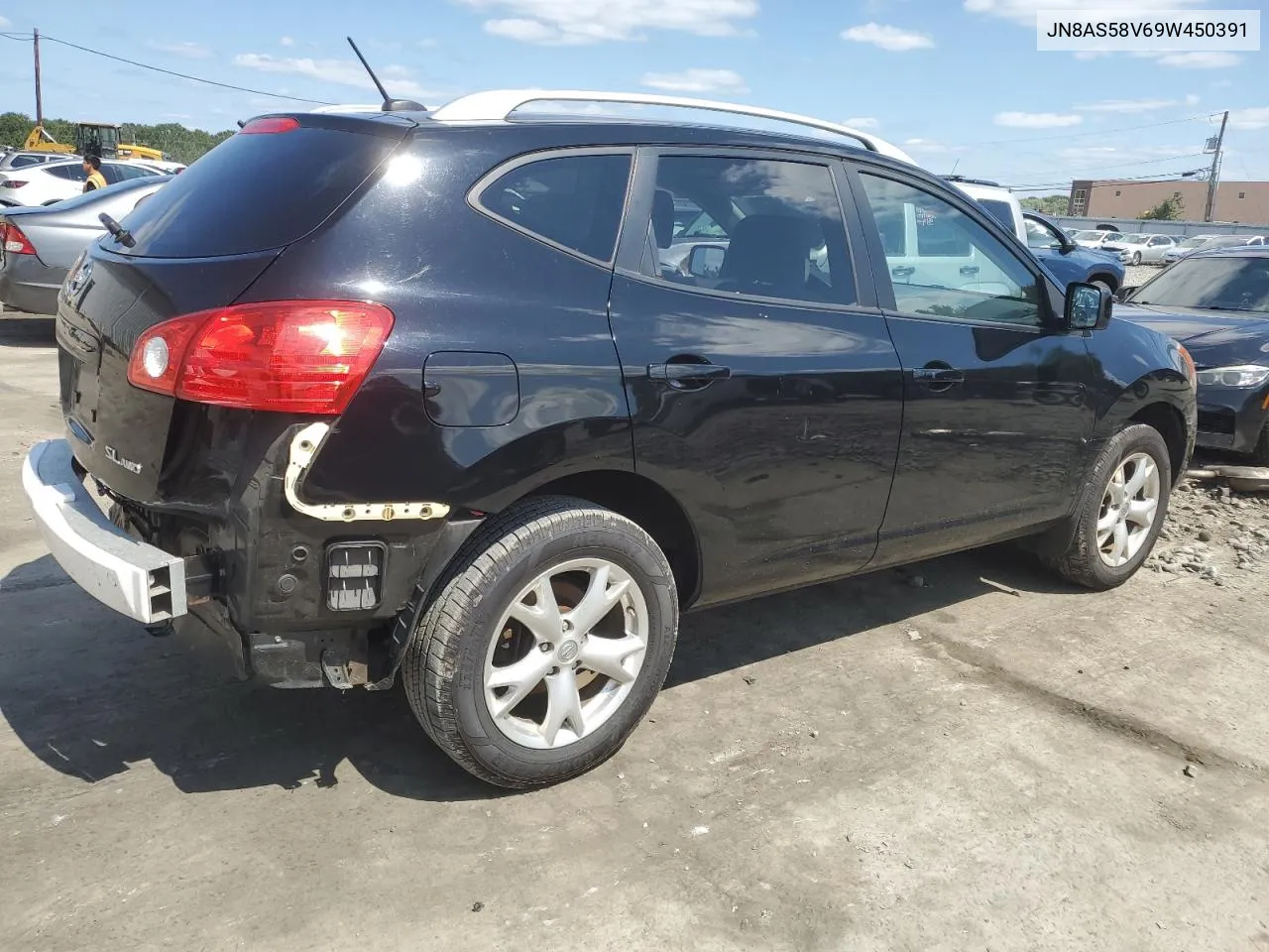 2009 Nissan Rogue S VIN: JN8AS58V69W450391 Lot: 68455474