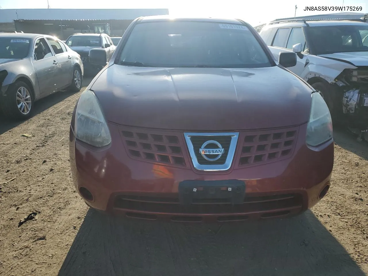 JN8AS58V39W175269 2009 Nissan Rogue S