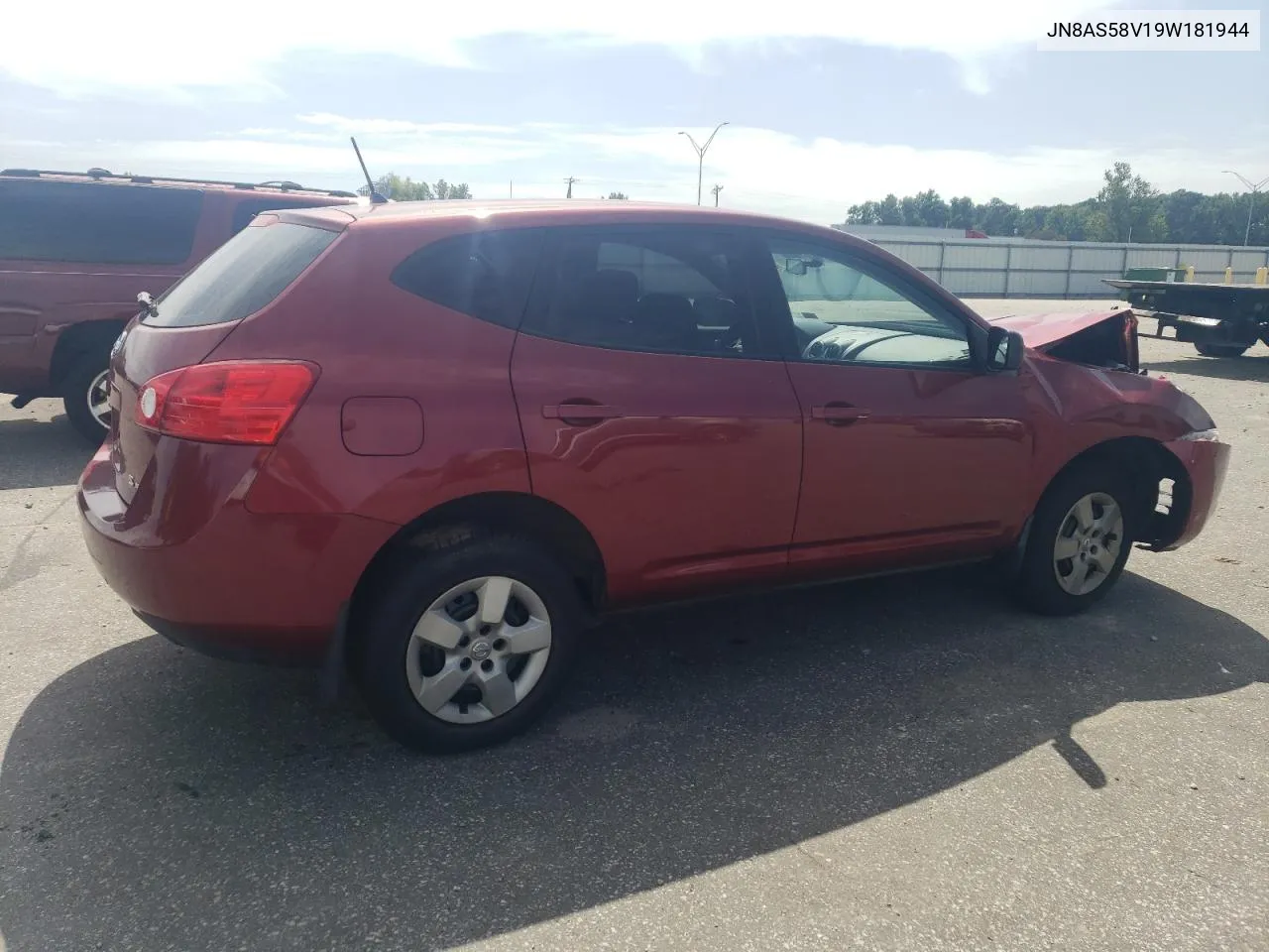 2009 Nissan Rogue S VIN: JN8AS58V19W181944 Lot: 69988834