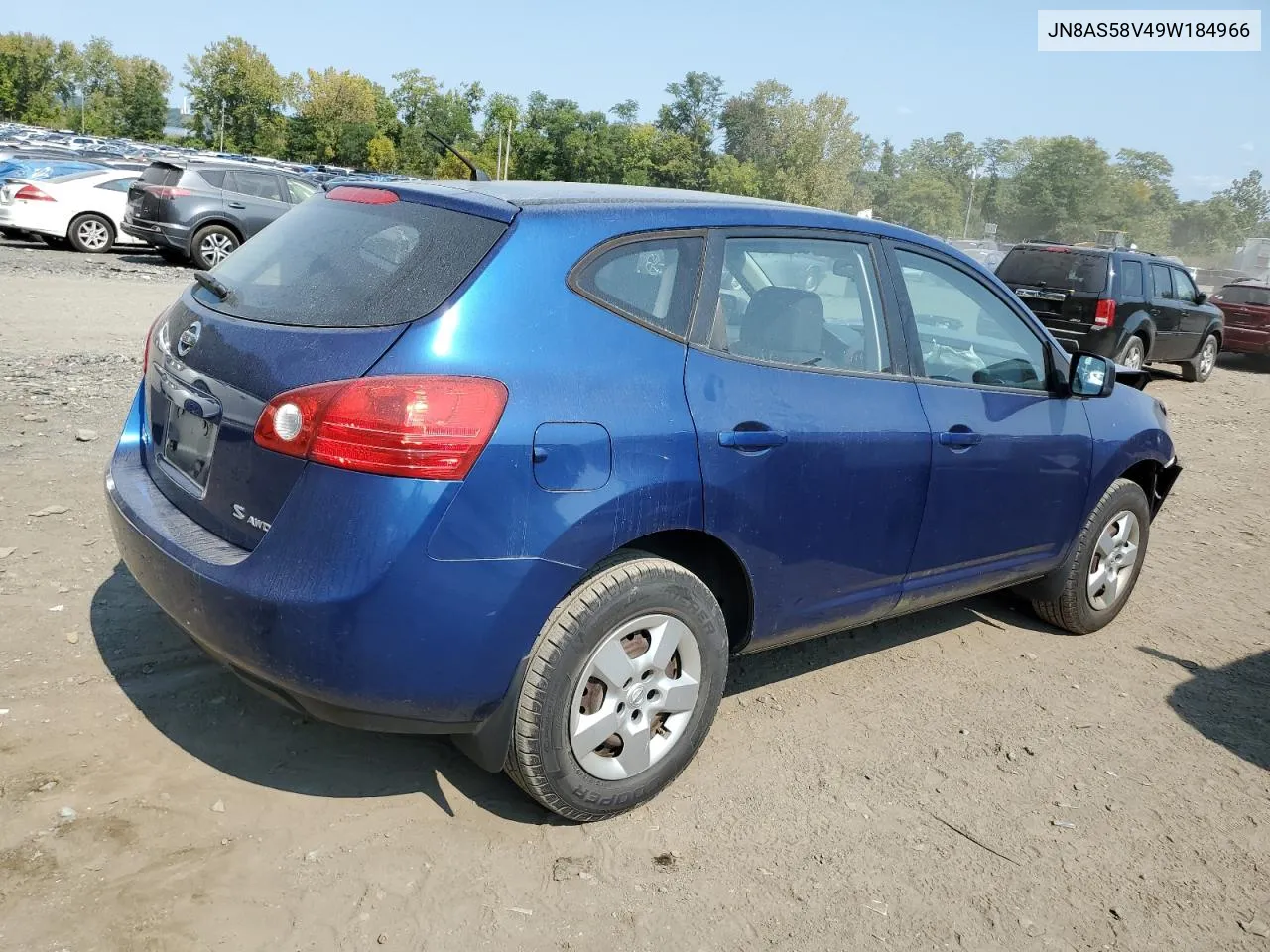 JN8AS58V49W184966 2009 Nissan Rogue S