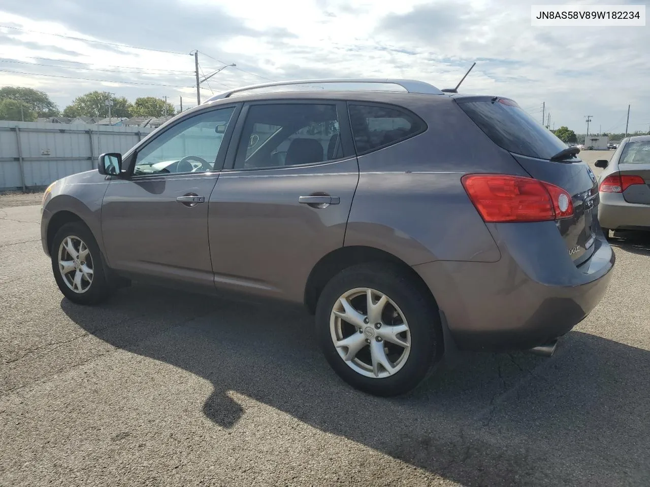 2009 Nissan Rogue S VIN: JN8AS58V89W182234 Lot: 71308864