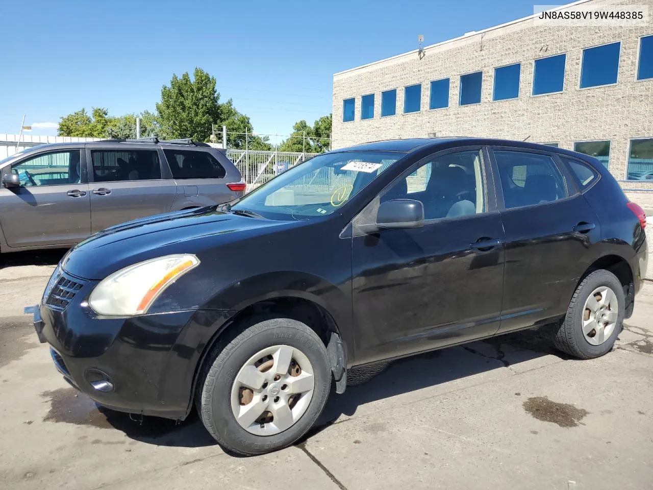 2009 Nissan Rogue S VIN: JN8AS58V19W448385 Lot: 71418574