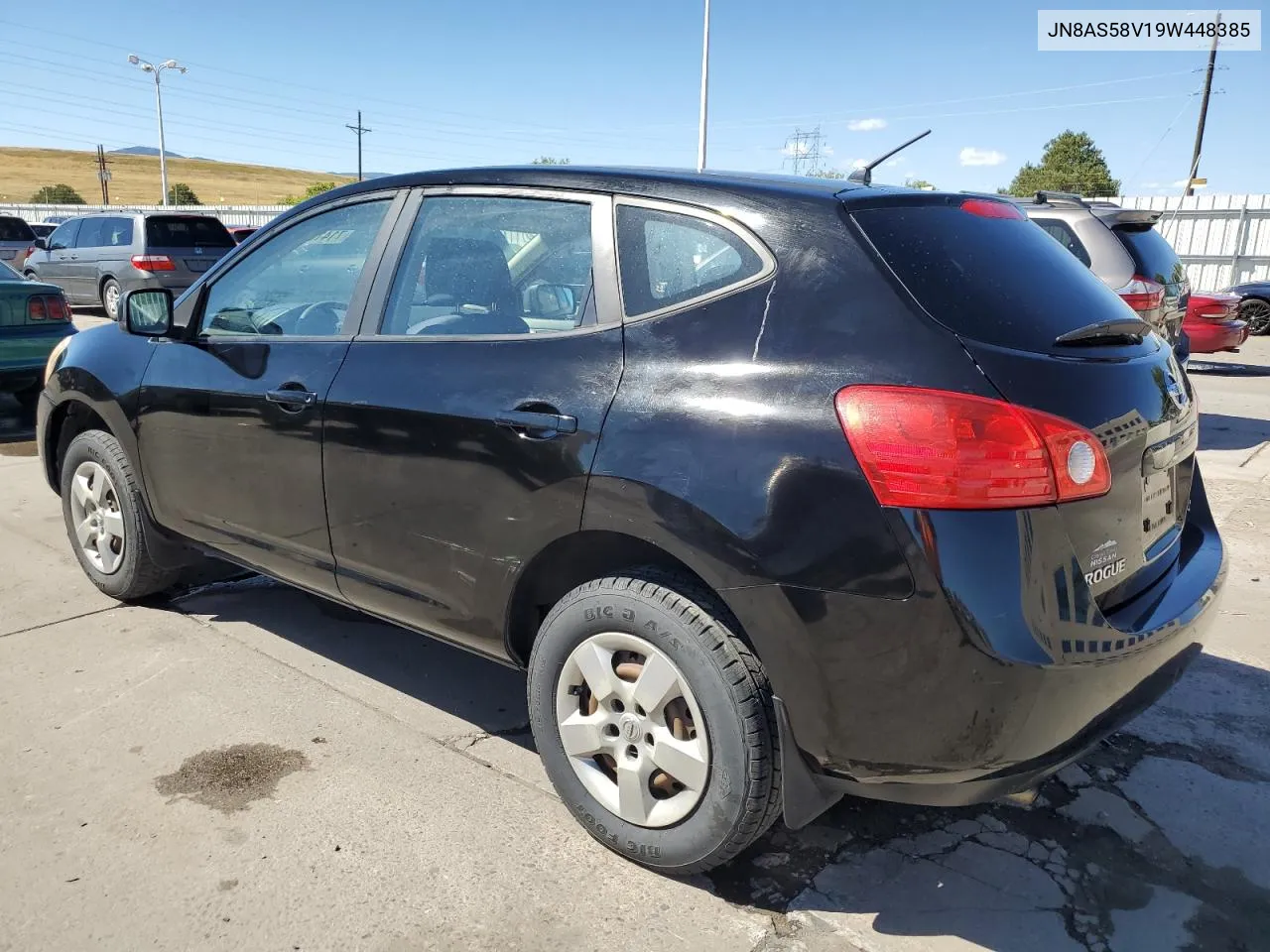 2009 Nissan Rogue S VIN: JN8AS58V19W448385 Lot: 71418574