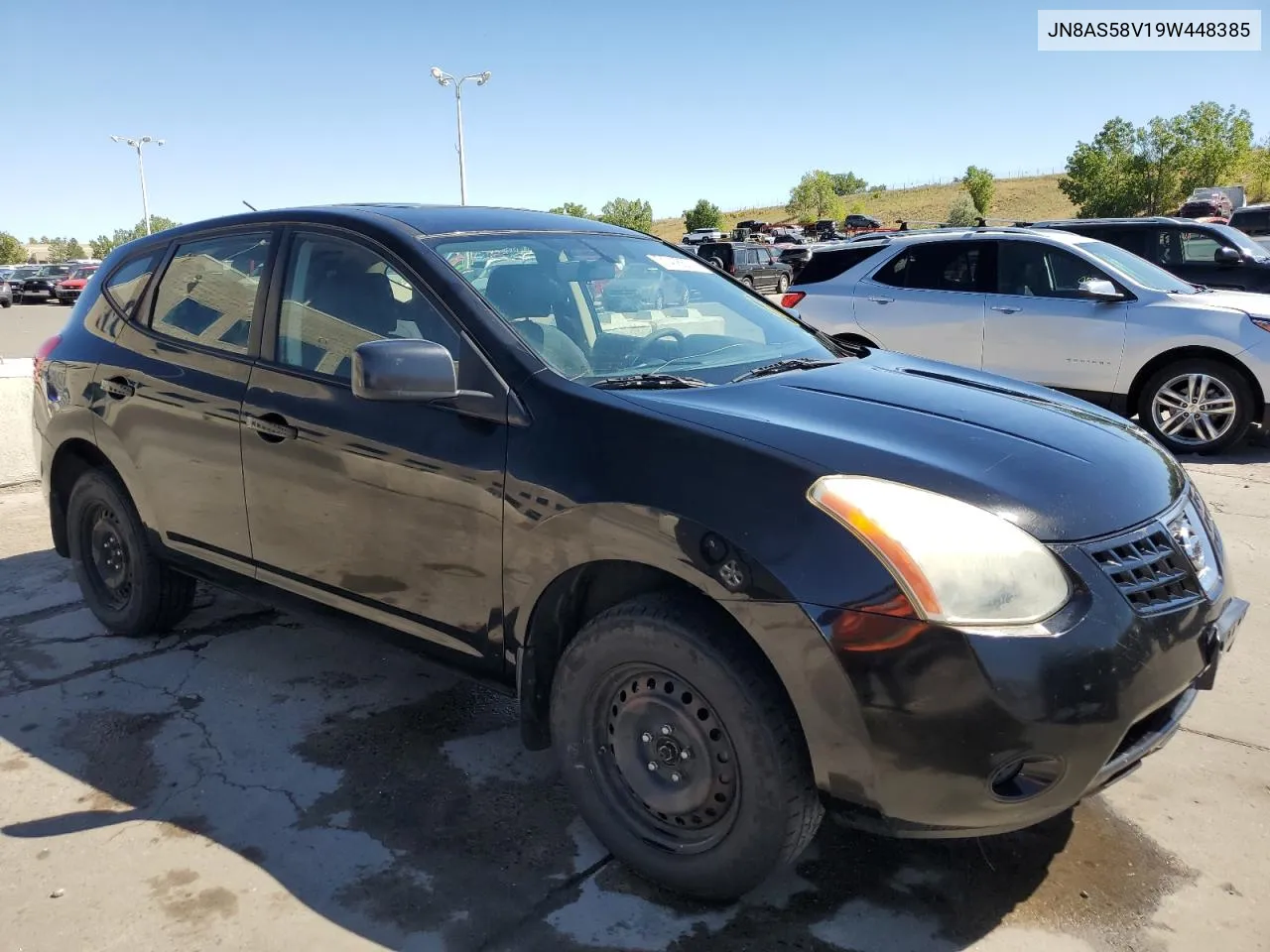 2009 Nissan Rogue S VIN: JN8AS58V19W448385 Lot: 71418574