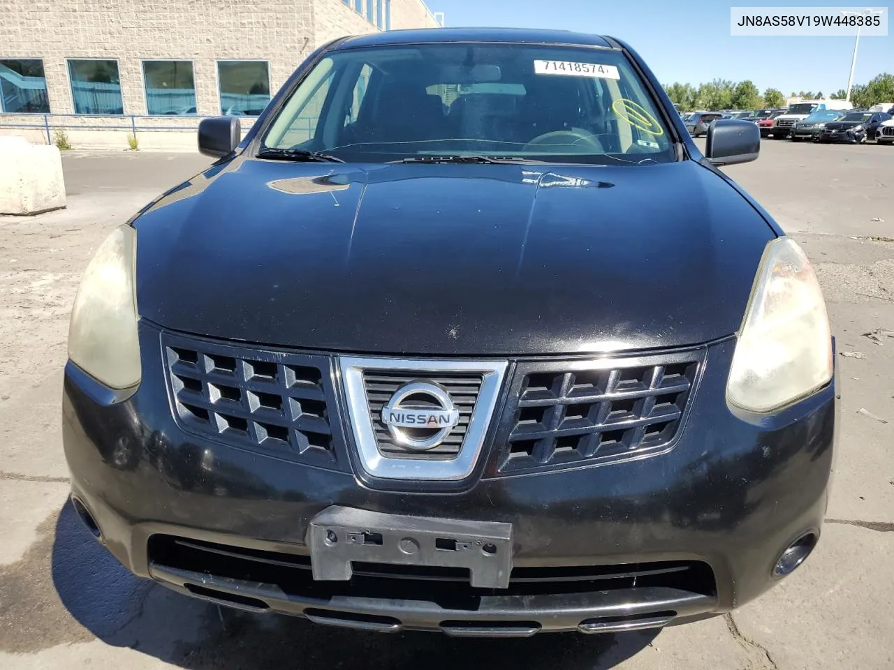 2009 Nissan Rogue S VIN: JN8AS58V19W448385 Lot: 71418574