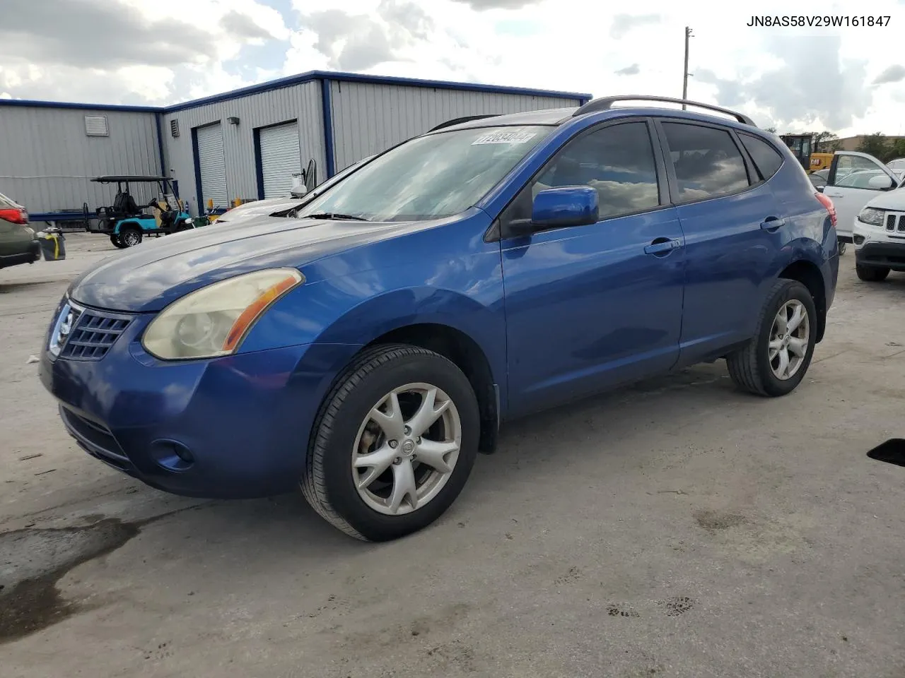 2009 Nissan Rogue S VIN: JN8AS58V29W161847 Lot: 72034044