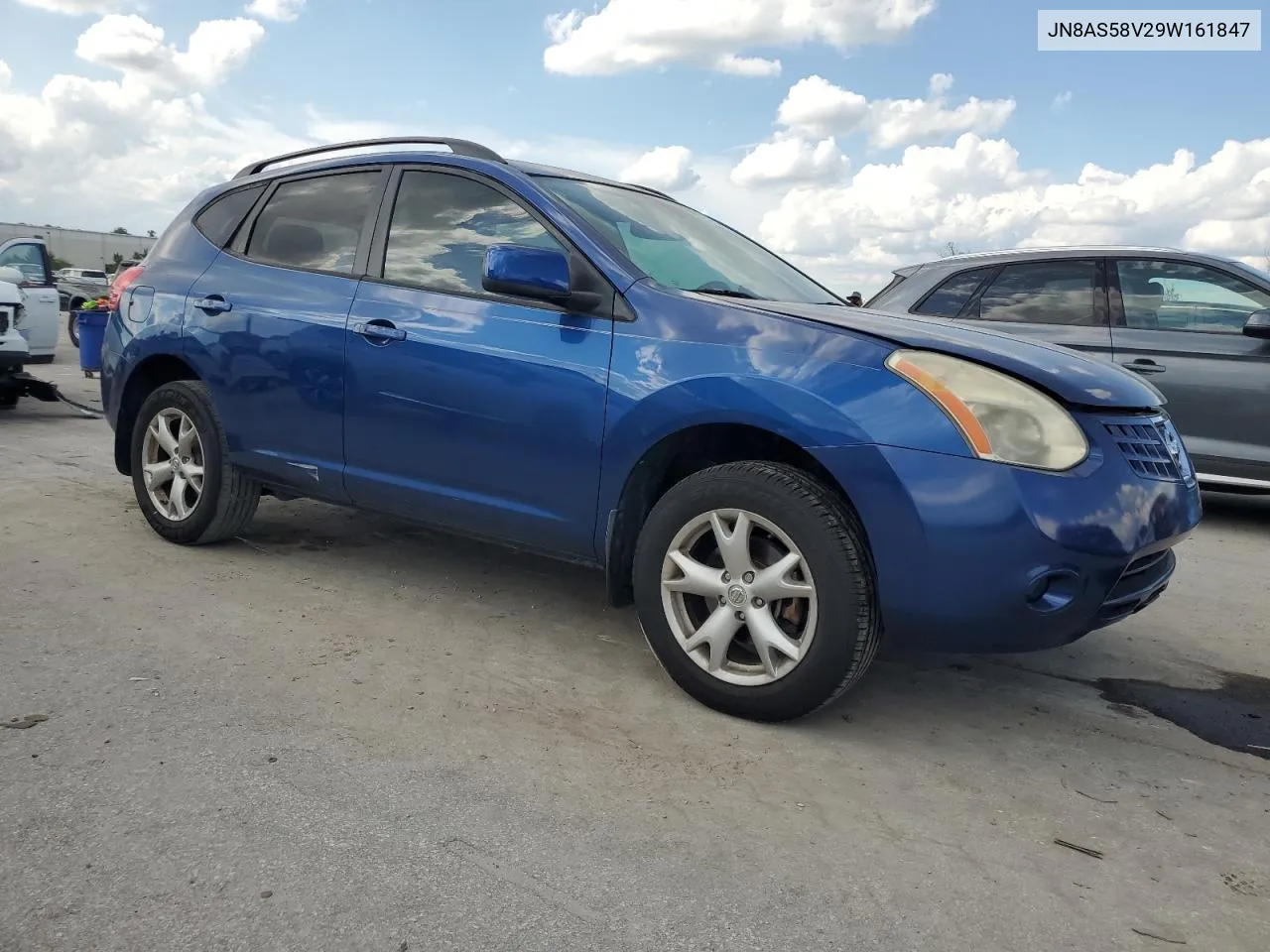 2009 Nissan Rogue S VIN: JN8AS58V29W161847 Lot: 72034044