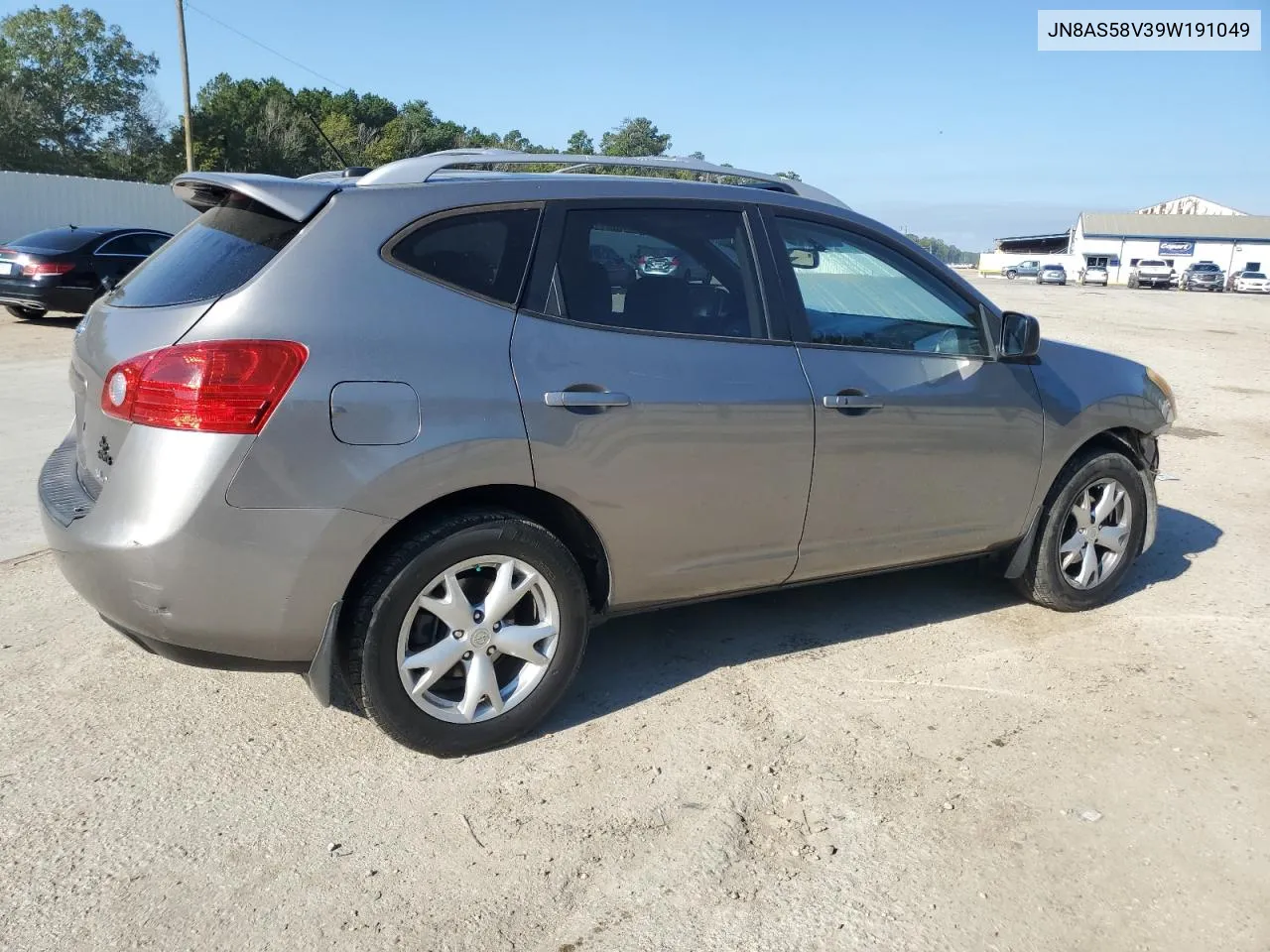 2009 Nissan Rogue S VIN: JN8AS58V39W191049 Lot: 72819084