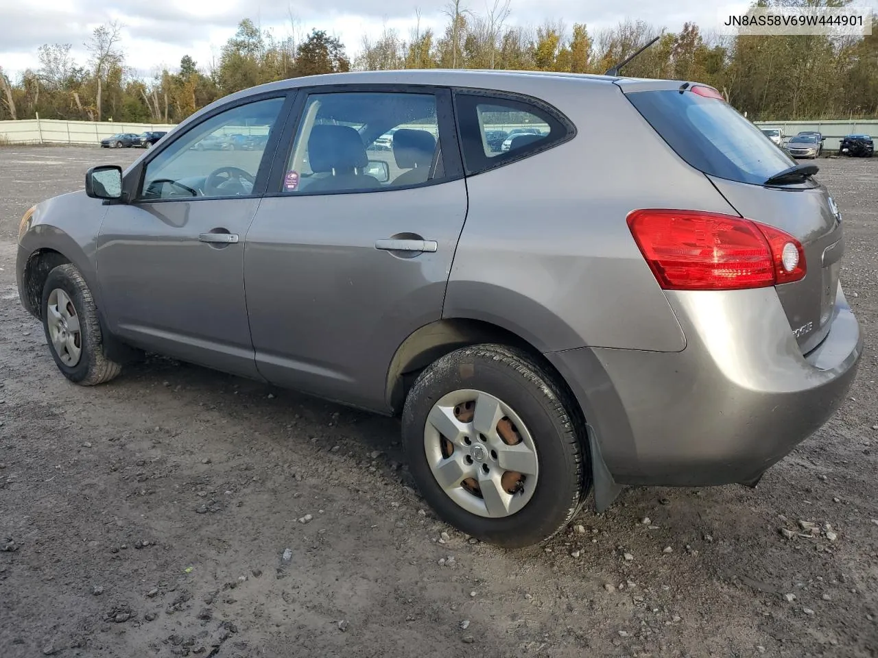 2009 Nissan Rogue S VIN: JN8AS58V69W444901 Lot: 75352324