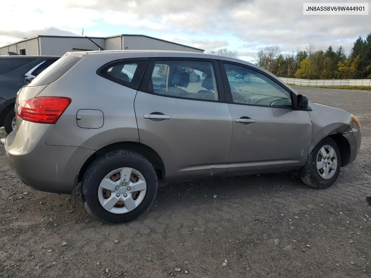 2009 Nissan Rogue S VIN: JN8AS58V69W444901 Lot: 75352324