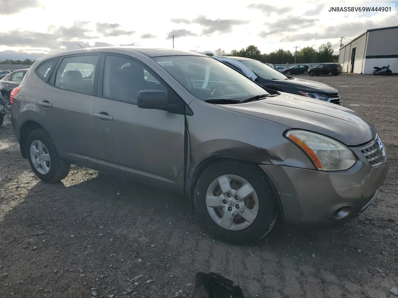 2009 Nissan Rogue S VIN: JN8AS58V69W444901 Lot: 75352324