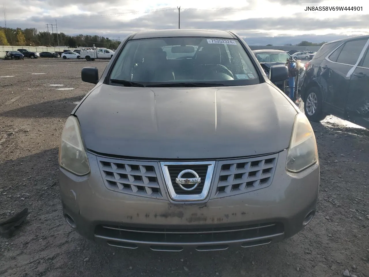 2009 Nissan Rogue S VIN: JN8AS58V69W444901 Lot: 75352324