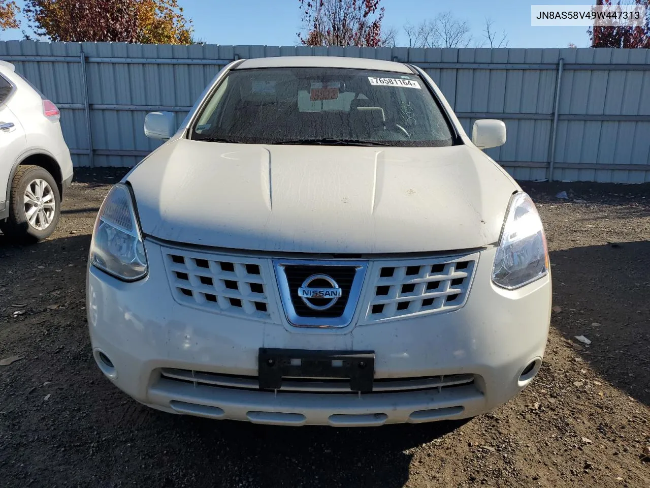 2009 Nissan Rogue S VIN: JN8AS58V49W447313 Lot: 76581164