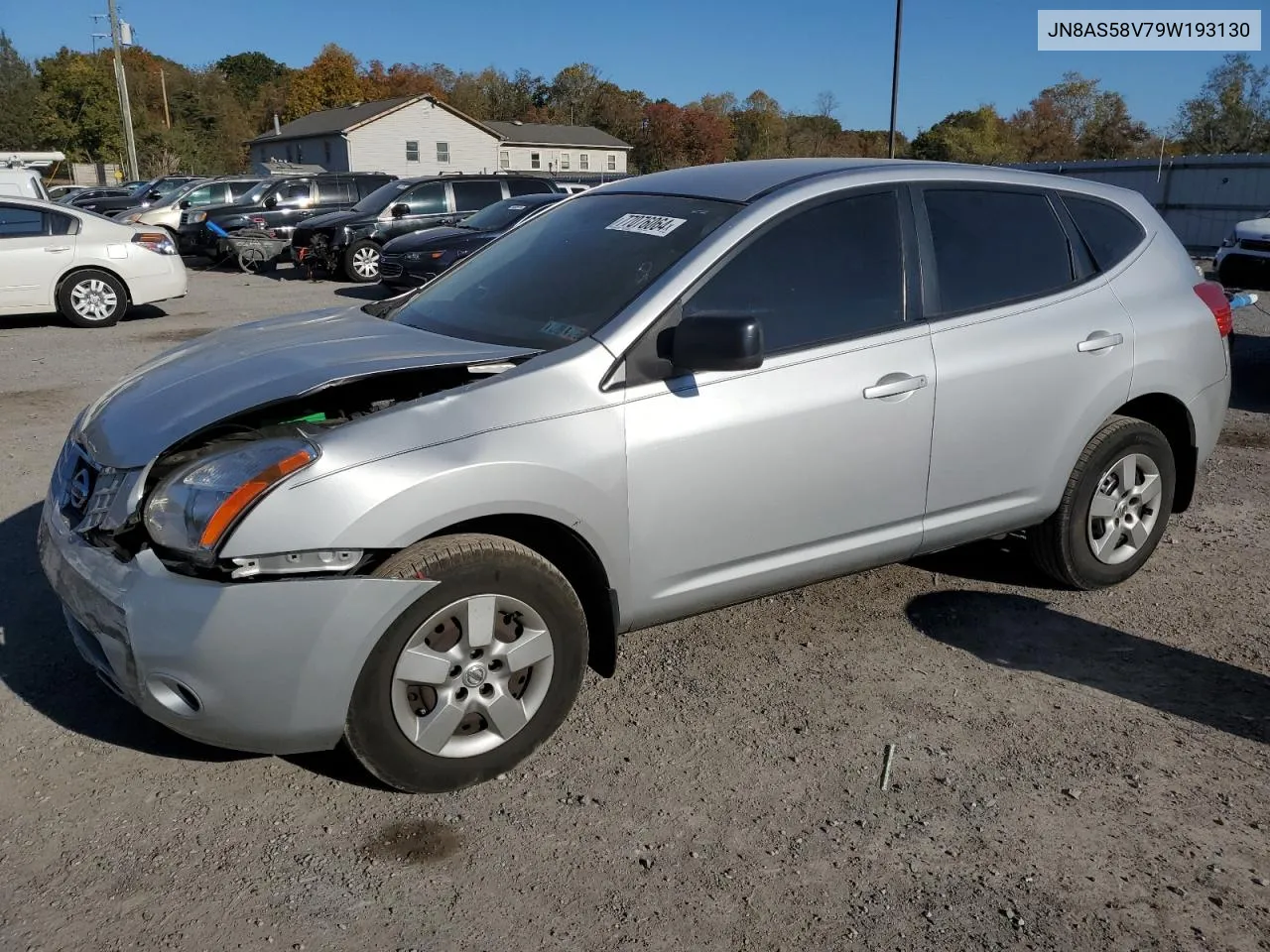 2009 Nissan Rogue S VIN: JN8AS58V79W193130 Lot: 77076064