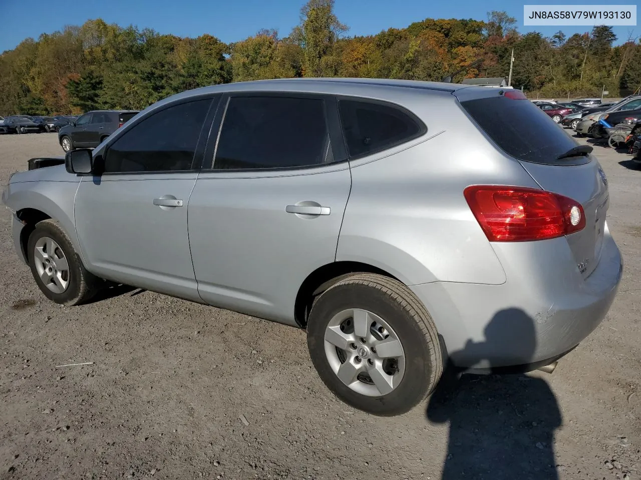 2009 Nissan Rogue S VIN: JN8AS58V79W193130 Lot: 77076064