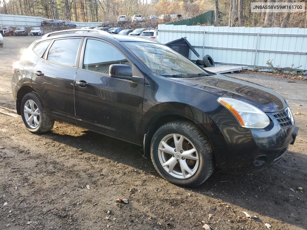 2009 Nissan Rogue S VIN: JN8AS58V59W161700 Lot: 77415864