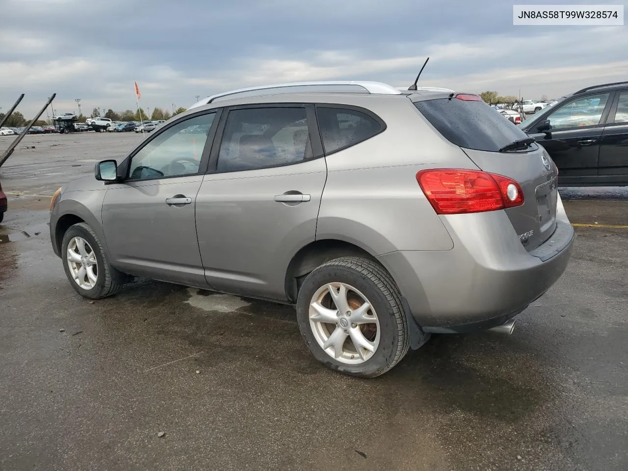 2009 Nissan Rogue S VIN: JN8AS58T99W328574 Lot: 78045344