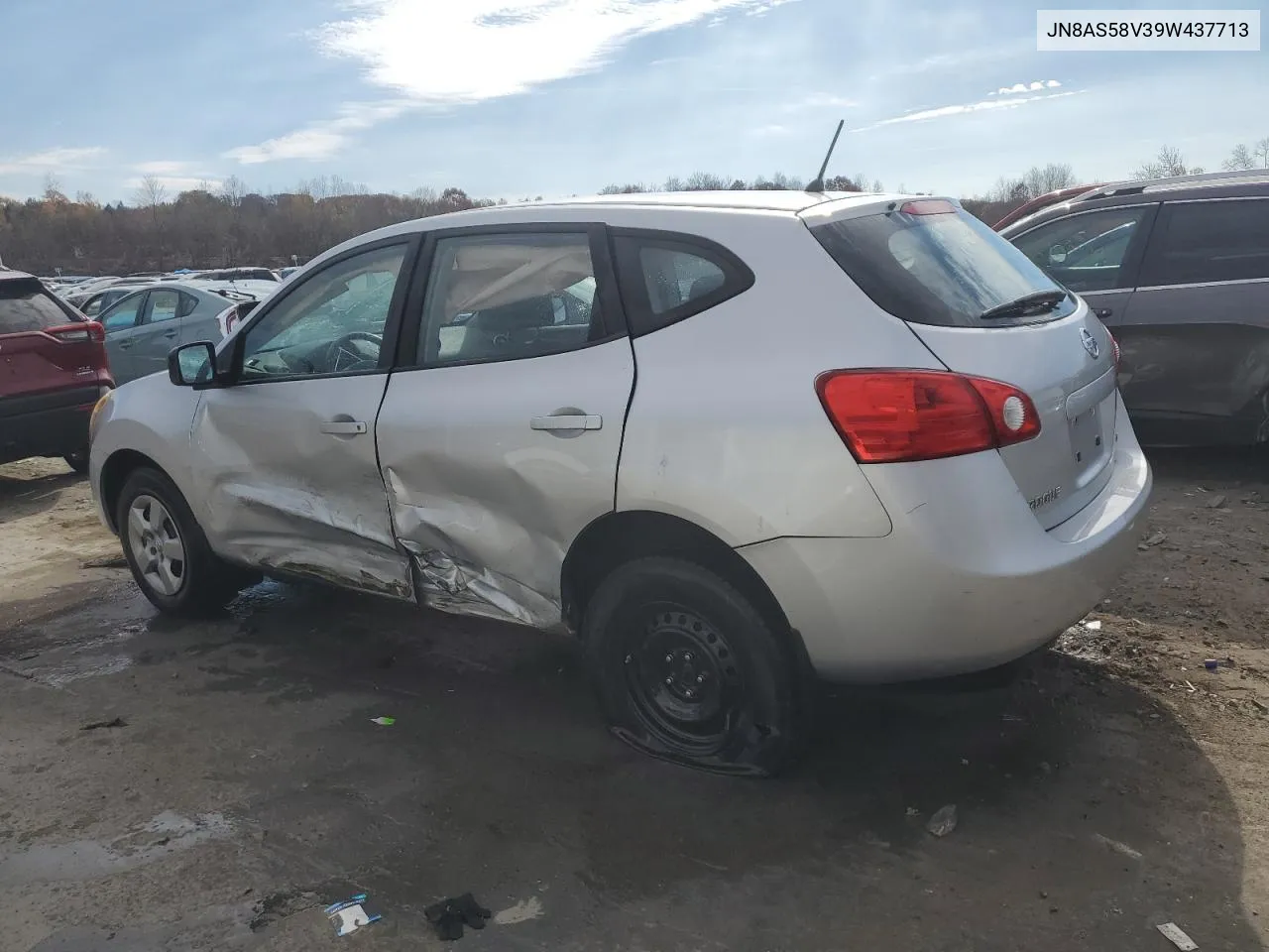 2009 Nissan Rogue S VIN: JN8AS58V39W437713 Lot: 78047394