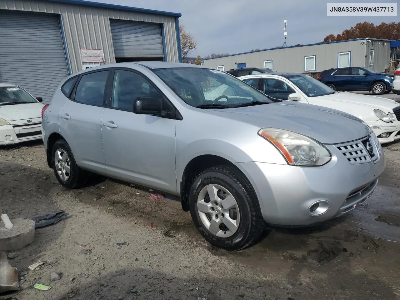 2009 Nissan Rogue S VIN: JN8AS58V39W437713 Lot: 78047394