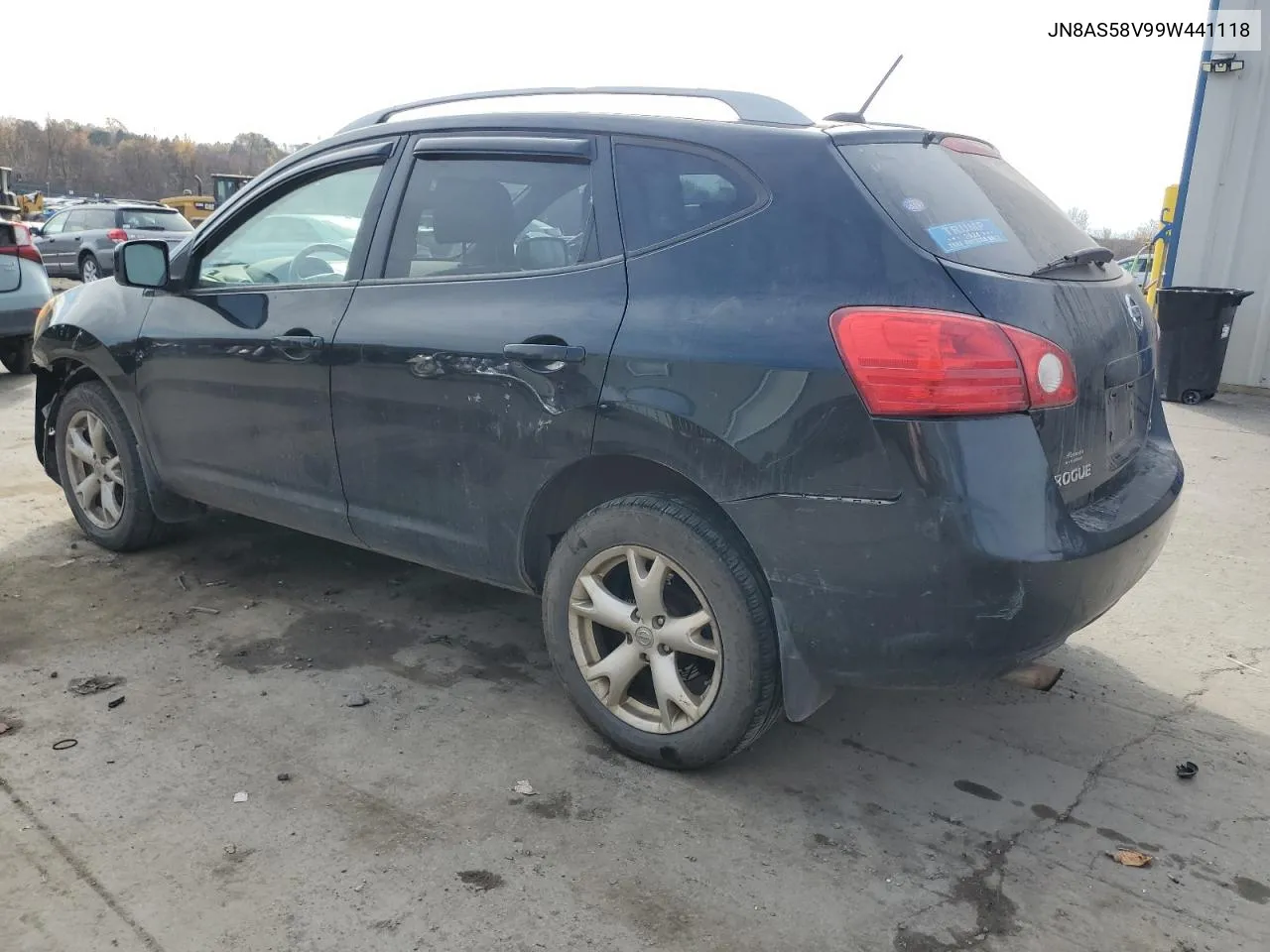 2009 Nissan Rogue S VIN: JN8AS58V99W441118 Lot: 78509104