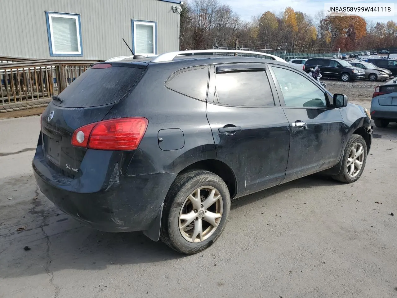 2009 Nissan Rogue S VIN: JN8AS58V99W441118 Lot: 78509104