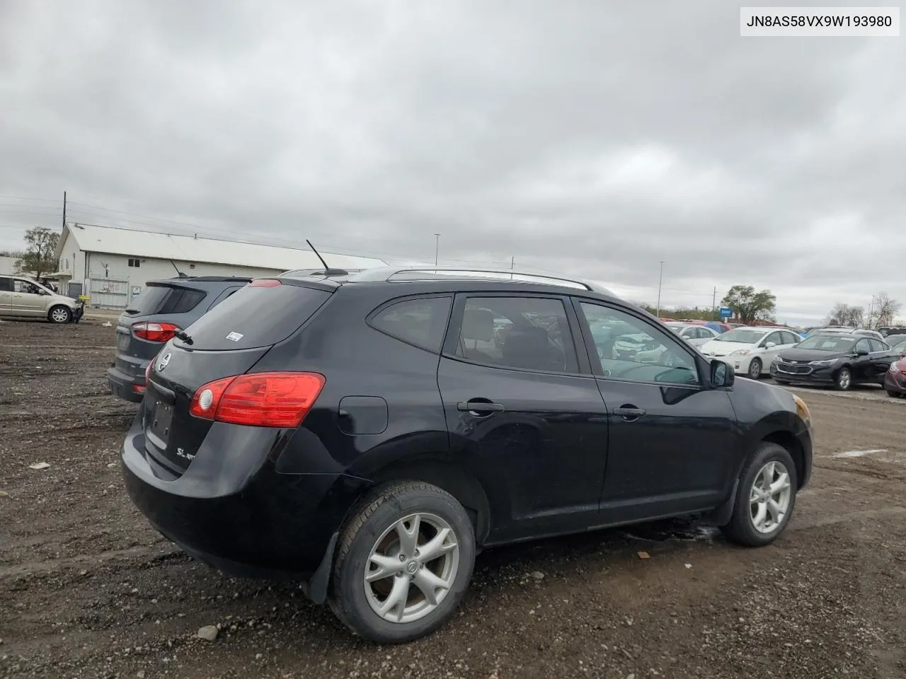 2009 Nissan Rogue S VIN: JN8AS58VX9W193980 Lot: 79317234