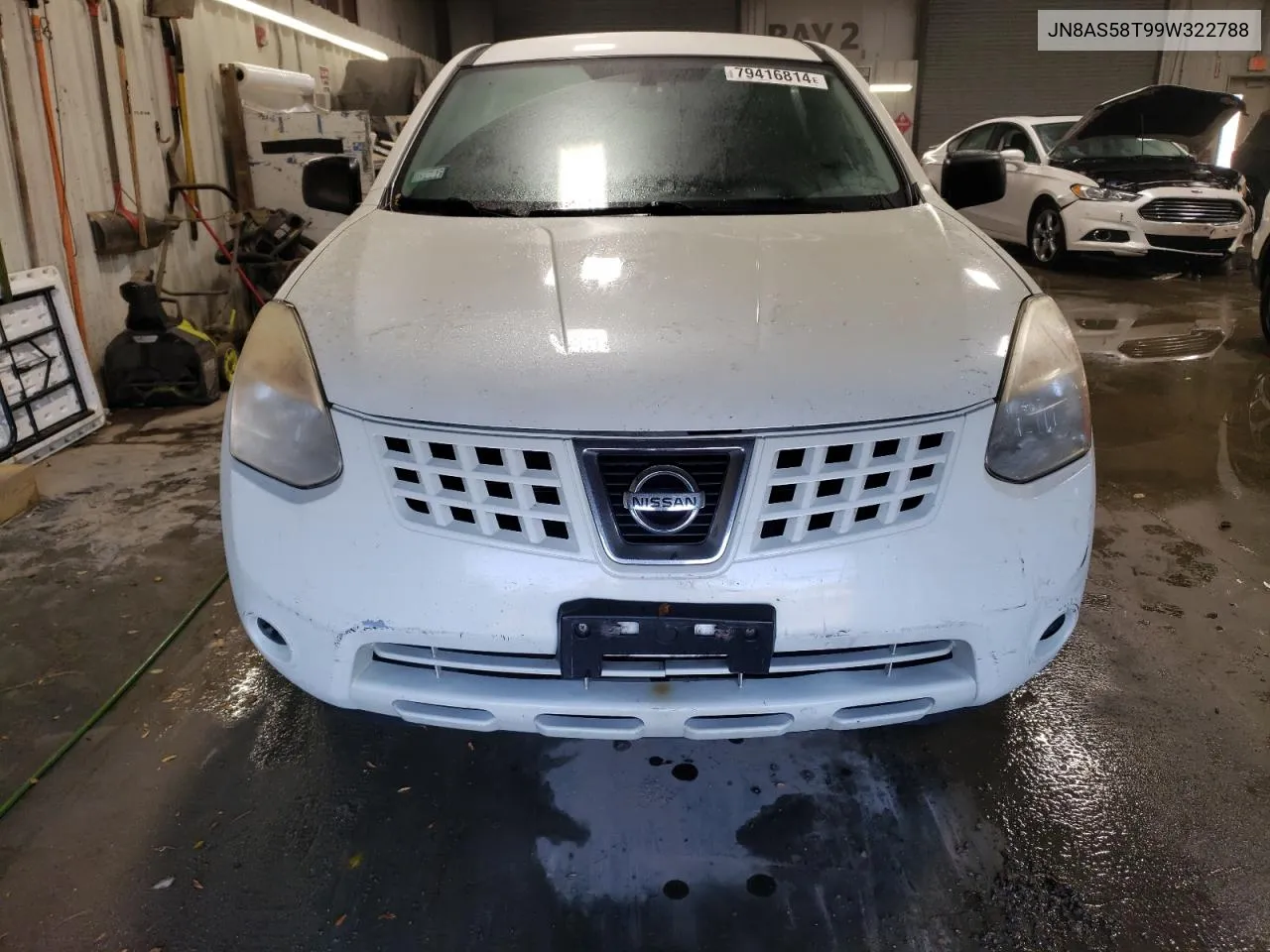 2009 Nissan Rogue S VIN: JN8AS58T99W322788 Lot: 79416814