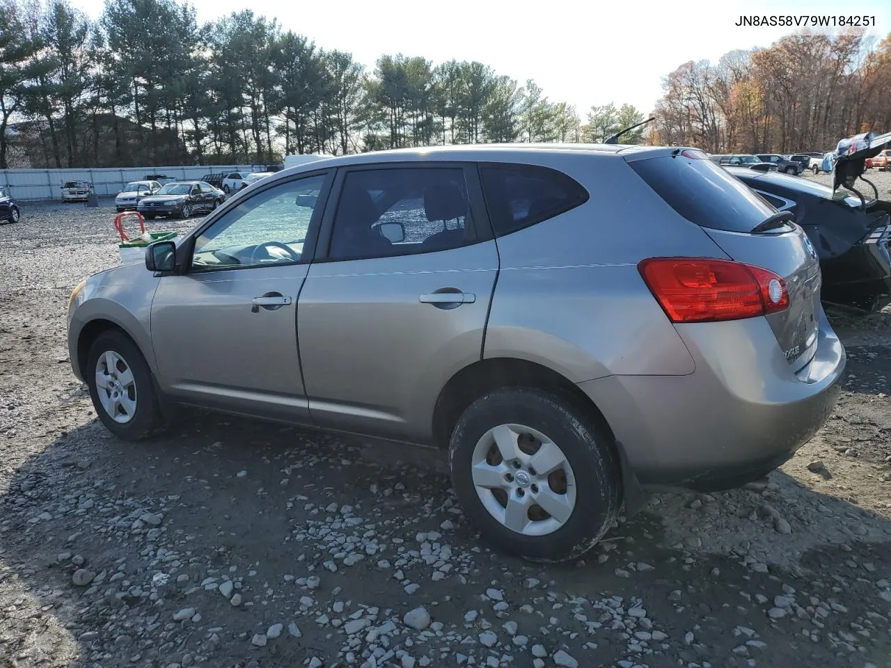 2009 Nissan Rogue S VIN: JN8AS58V79W184251 Lot: 79417794