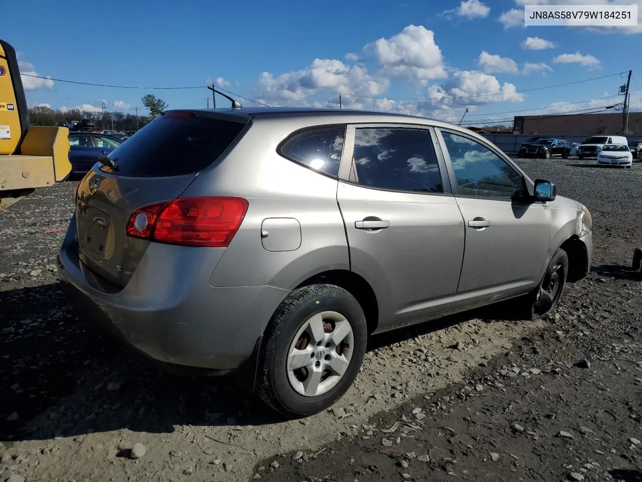 2009 Nissan Rogue S VIN: JN8AS58V79W184251 Lot: 79417794