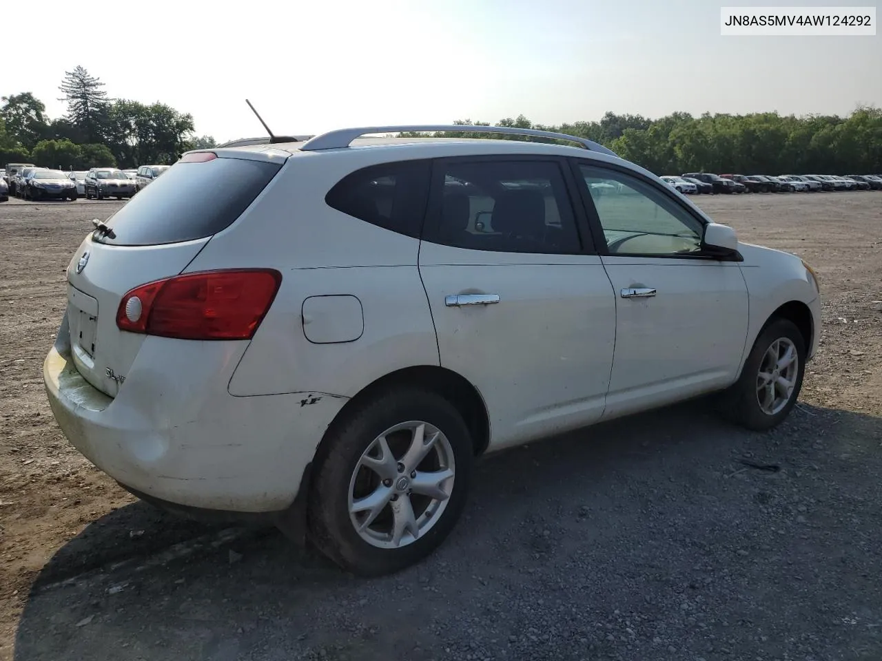 2010 Nissan Rogue S VIN: JN8AS5MV4AW124292 Lot: 59150344