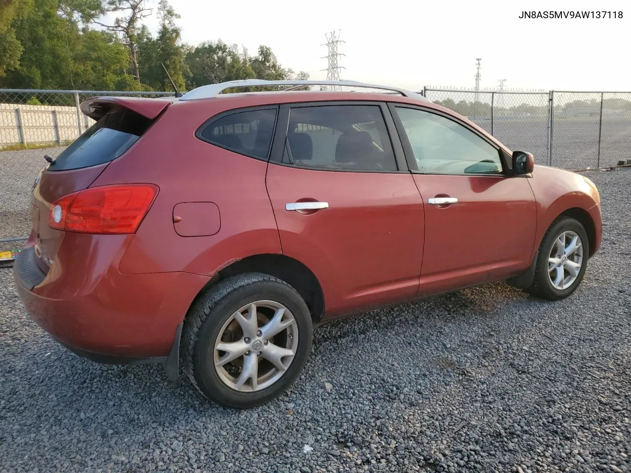 2010 Nissan Rogue S VIN: JN8AS5MV9AW137118 Lot: 66393404