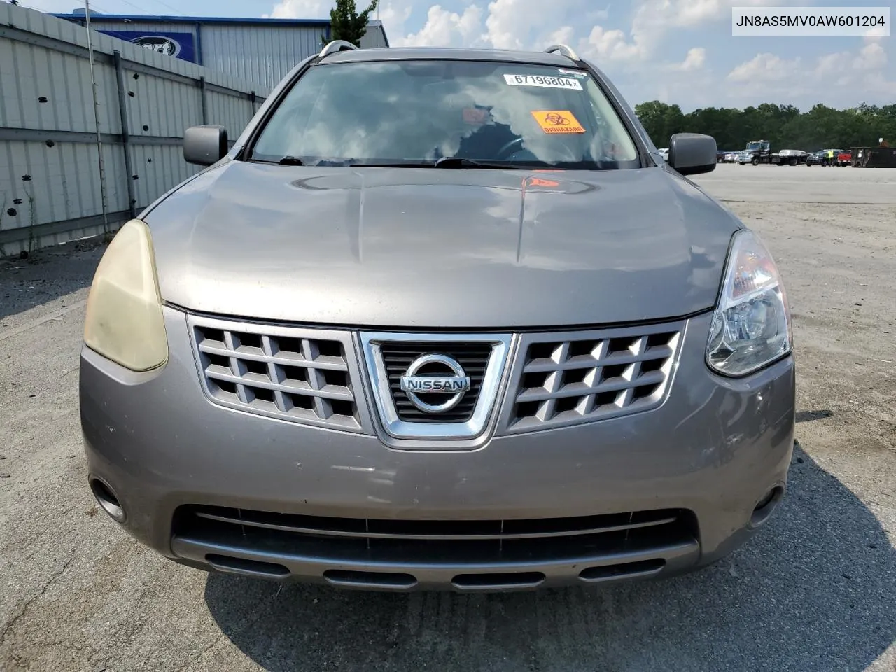 JN8AS5MV0AW601204 2010 Nissan Rogue S