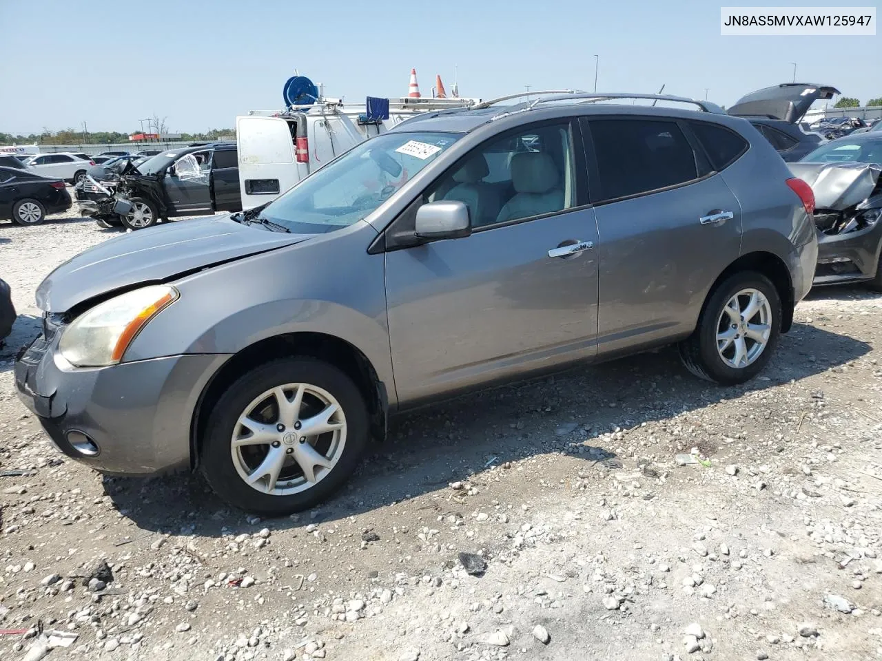 JN8AS5MVXAW125947 2010 Nissan Rogue S