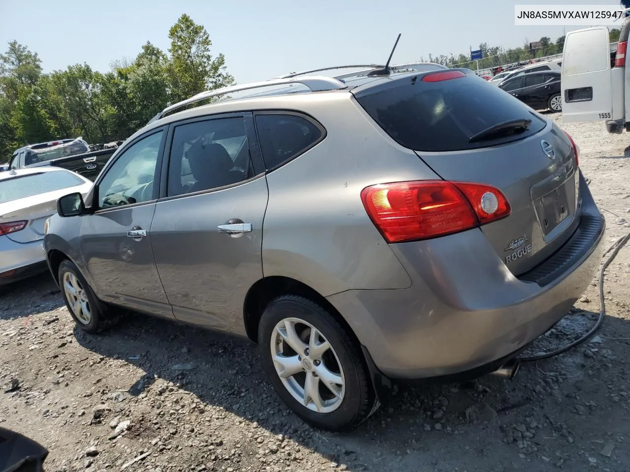 2010 Nissan Rogue S VIN: JN8AS5MVXAW125947 Lot: 68639134