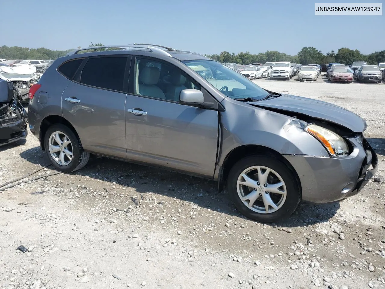 JN8AS5MVXAW125947 2010 Nissan Rogue S