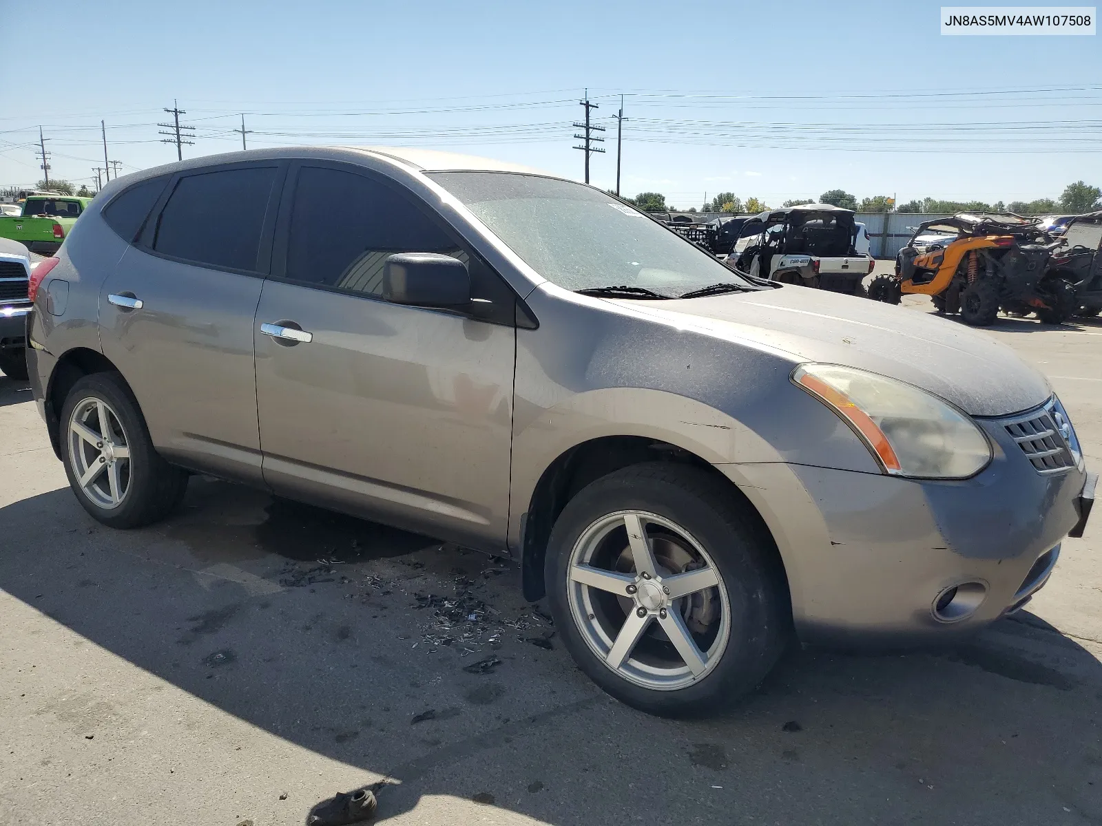 2010 Nissan Rogue S VIN: JN8AS5MV4AW107508 Lot: 68905814