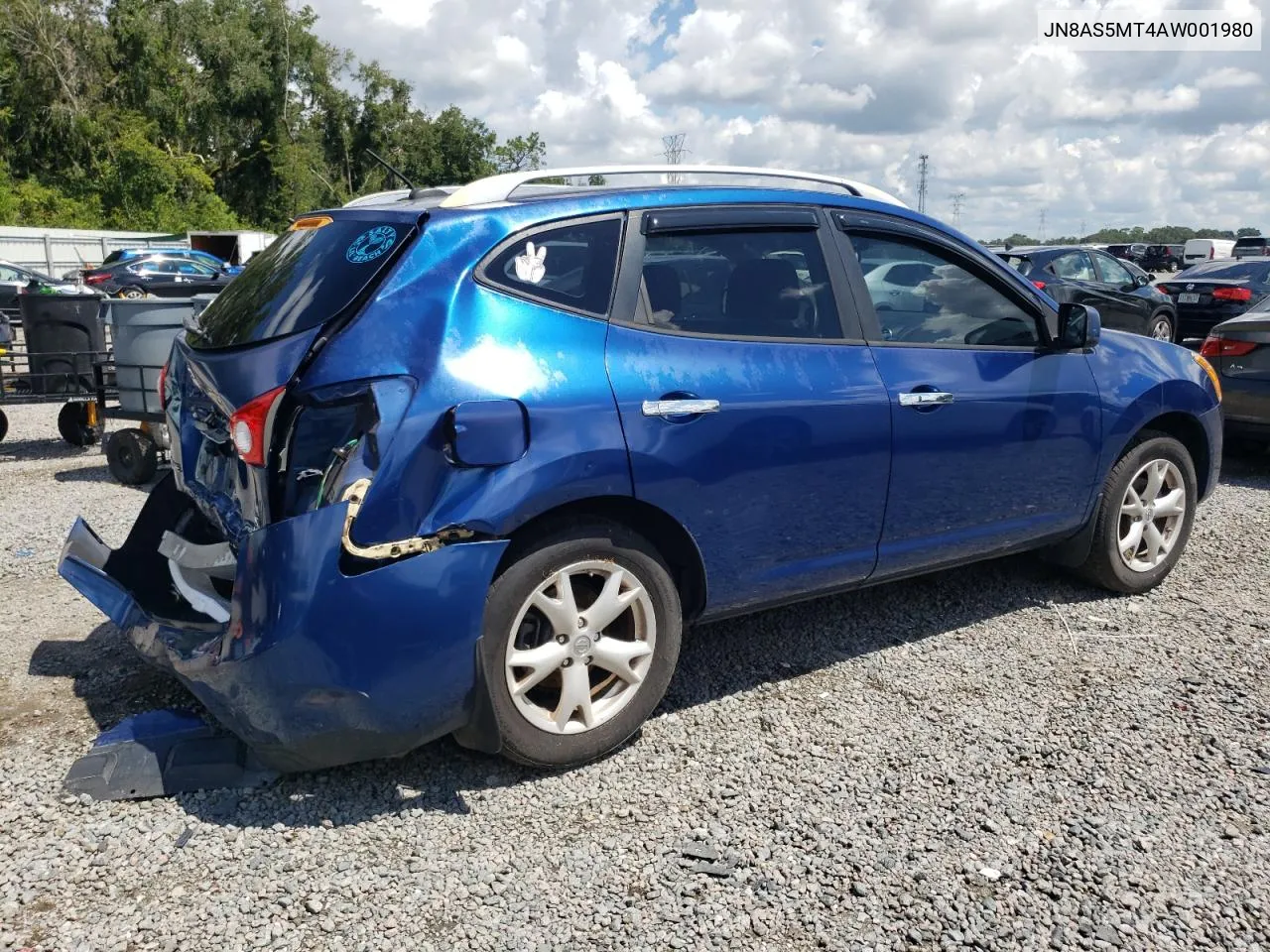 2010 Nissan Rogue S VIN: JN8AS5MT4AW001980 Lot: 69840524