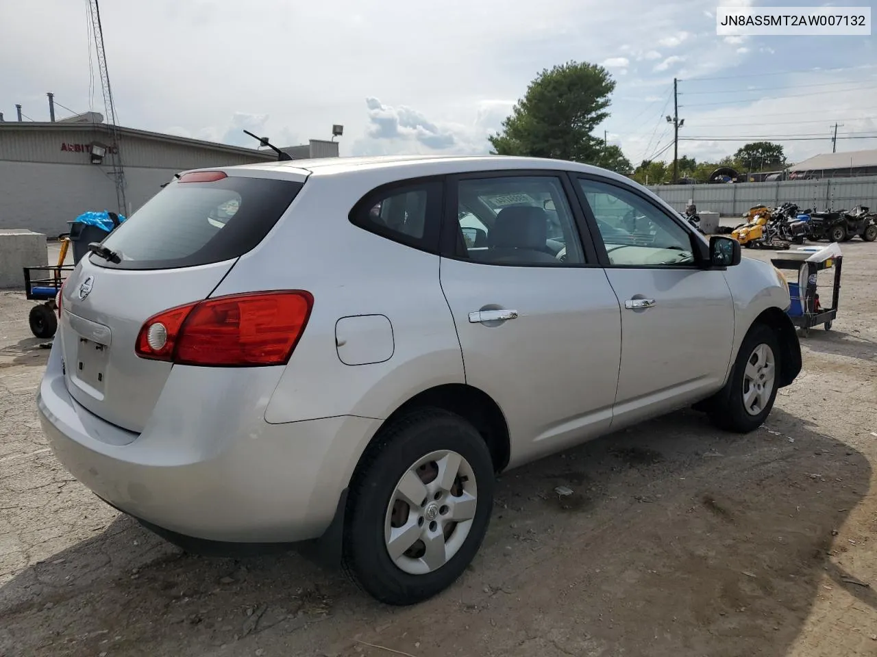 2010 Nissan Rogue S VIN: JN8AS5MT2AW007132 Lot: 69884744