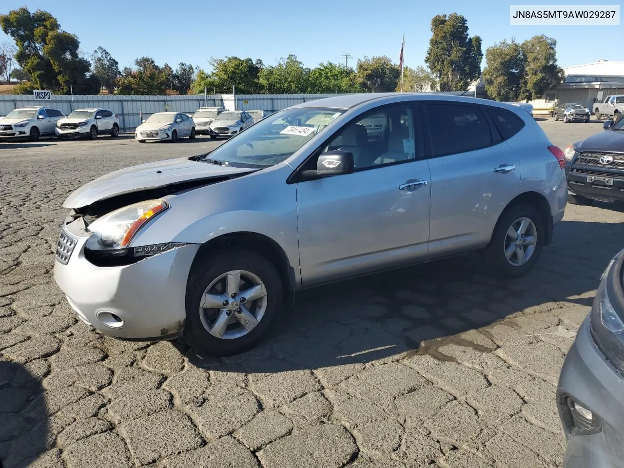 2010 Nissan Rogue S VIN: JN8AS5MT9AW029287 Lot: 70467484