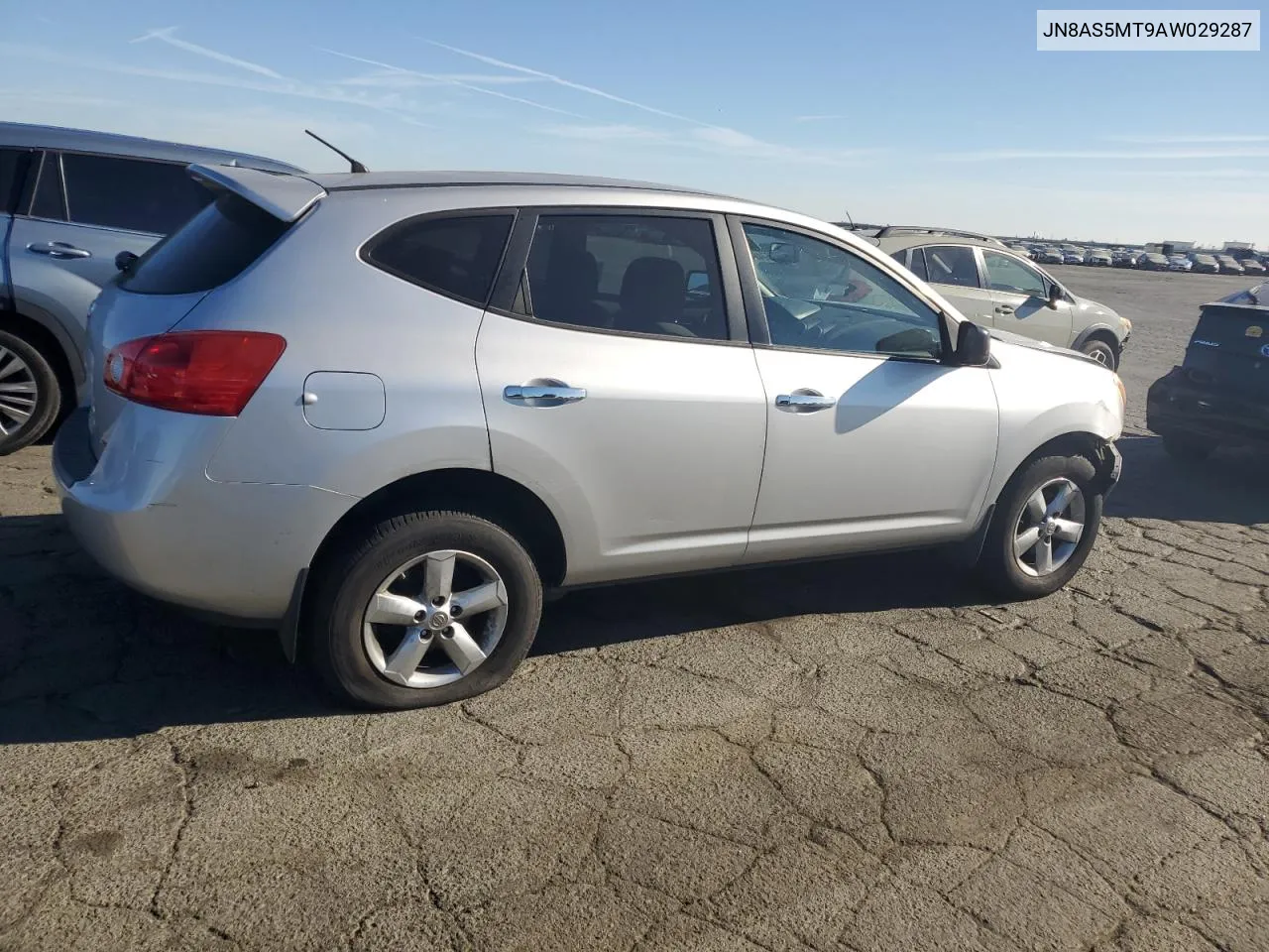 2010 Nissan Rogue S VIN: JN8AS5MT9AW029287 Lot: 70467484