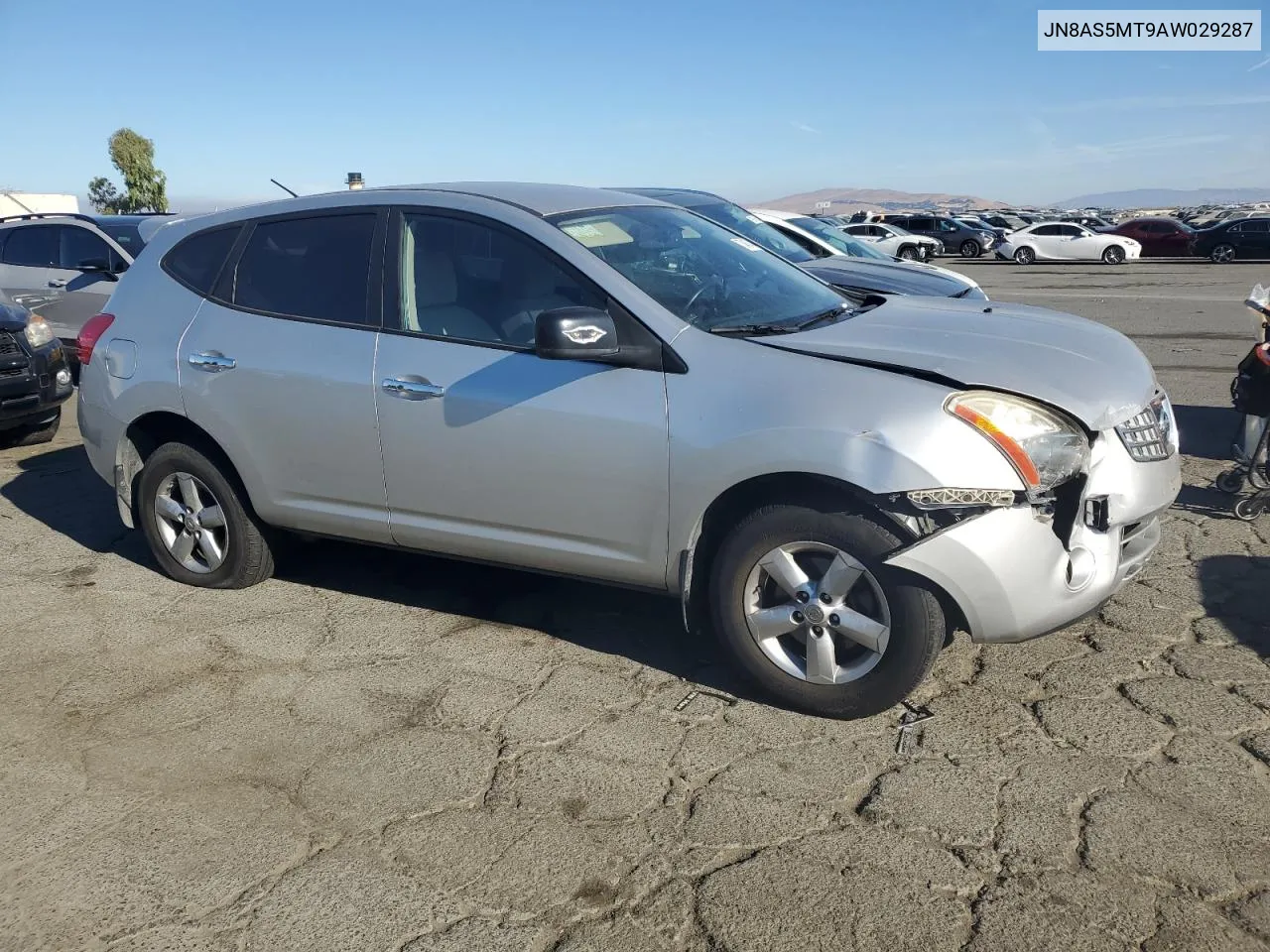 2010 Nissan Rogue S VIN: JN8AS5MT9AW029287 Lot: 70467484