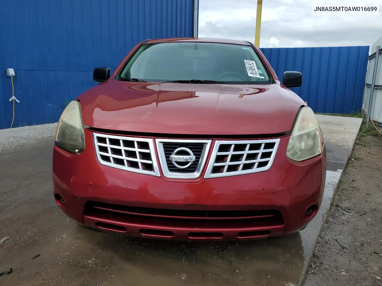 2010 Nissan Rogue S VIN: JN8AS5MT0AW016699 Lot: 70512834