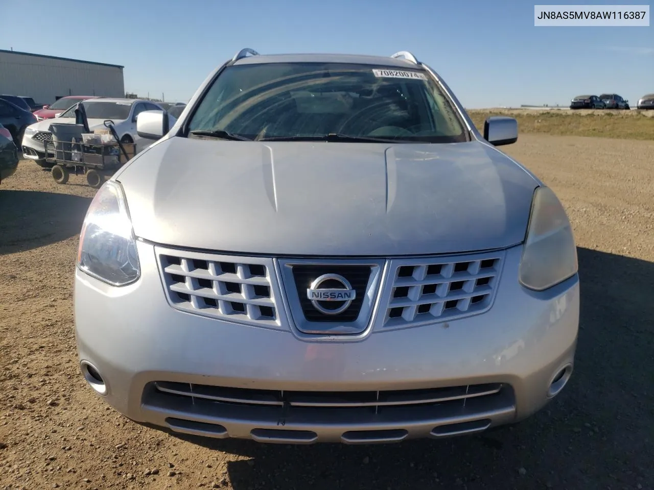 JN8AS5MV8AW116387 2010 Nissan Rogue S