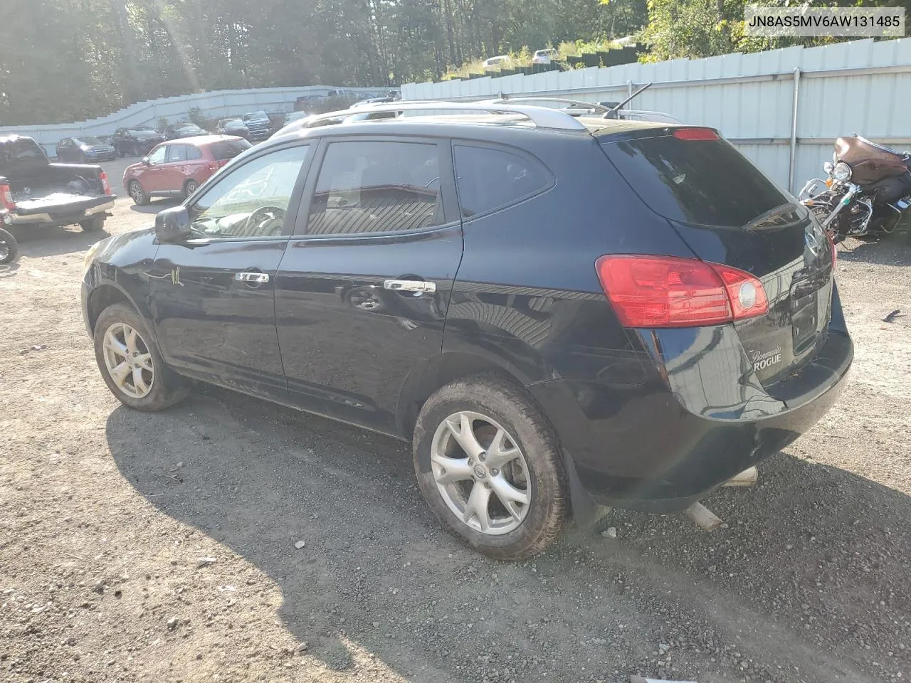 2010 Nissan Rogue S VIN: JN8AS5MV6AW131485 Lot: 71091064