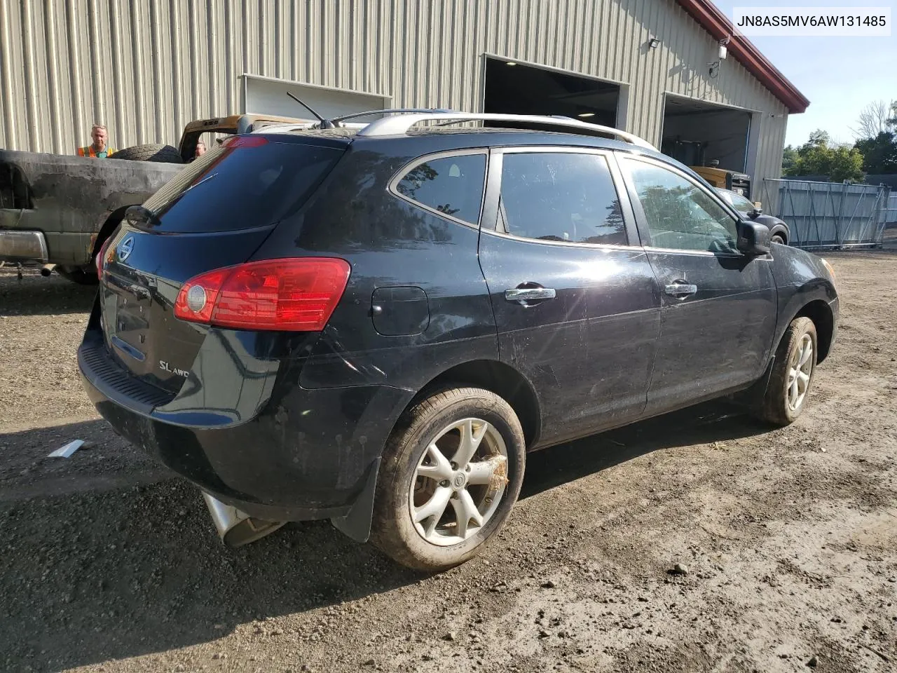 2010 Nissan Rogue S VIN: JN8AS5MV6AW131485 Lot: 71091064