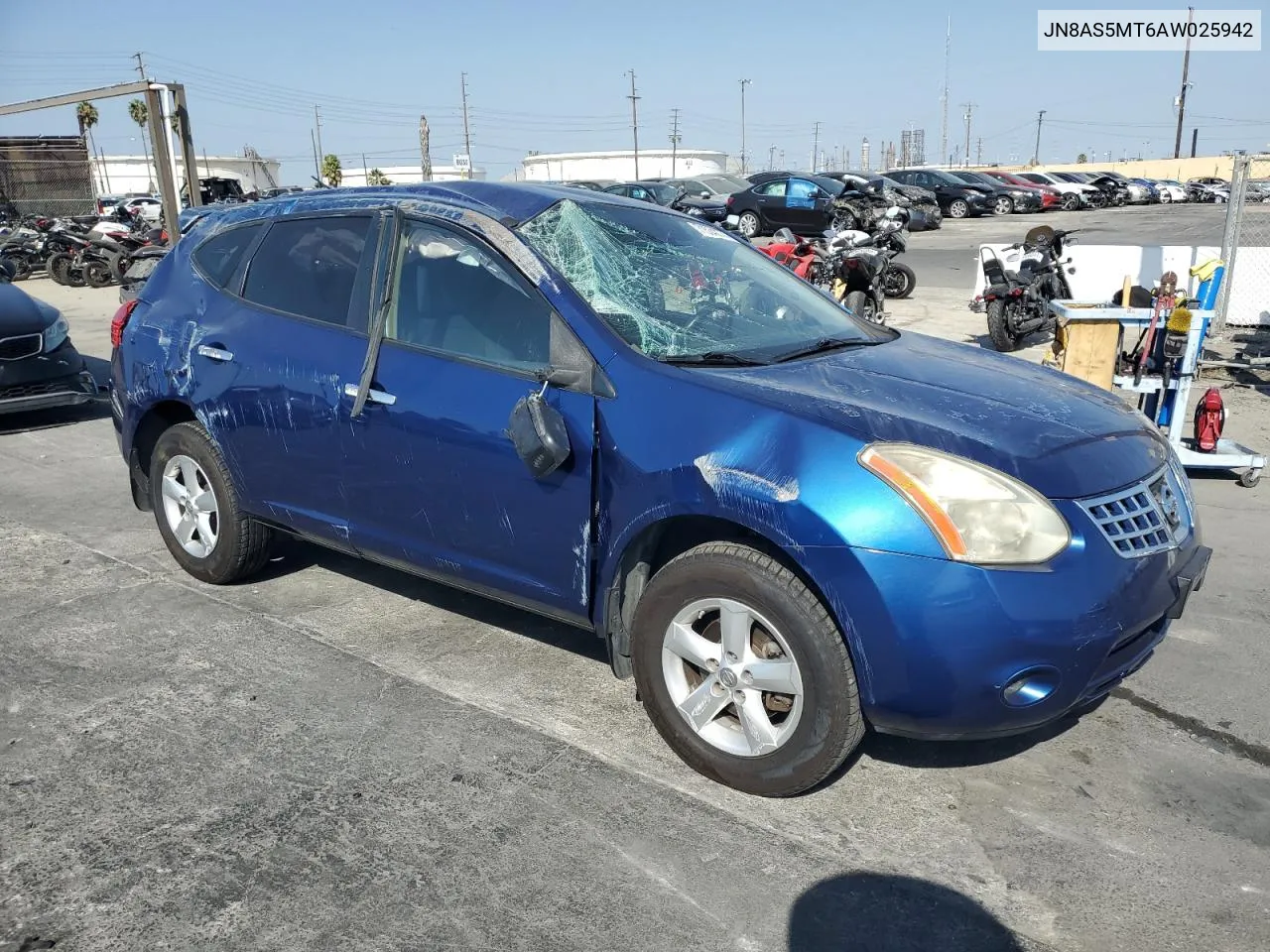 2010 Nissan Rogue S VIN: JN8AS5MT6AW025942 Lot: 71534874