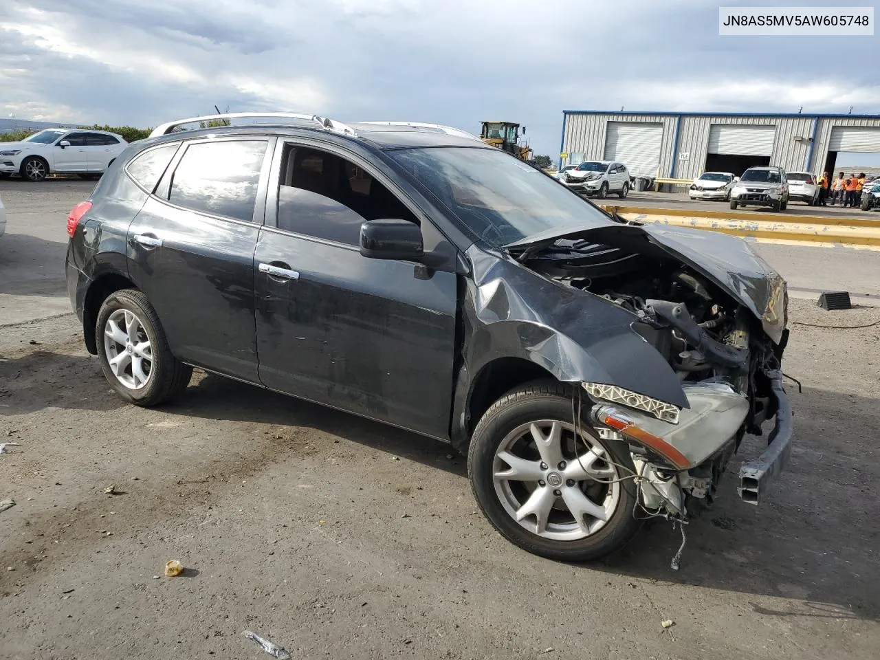 2010 Nissan Rogue S VIN: JN8AS5MV5AW605748 Lot: 71864924